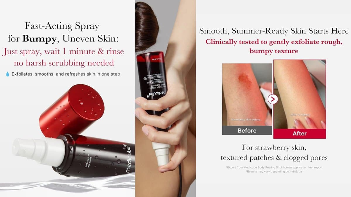 Medicube - Red Acne Body Peeling Shot  / 110g / აკნეს საწინააღმდეგო პილინგი სხეულისთვის alt
