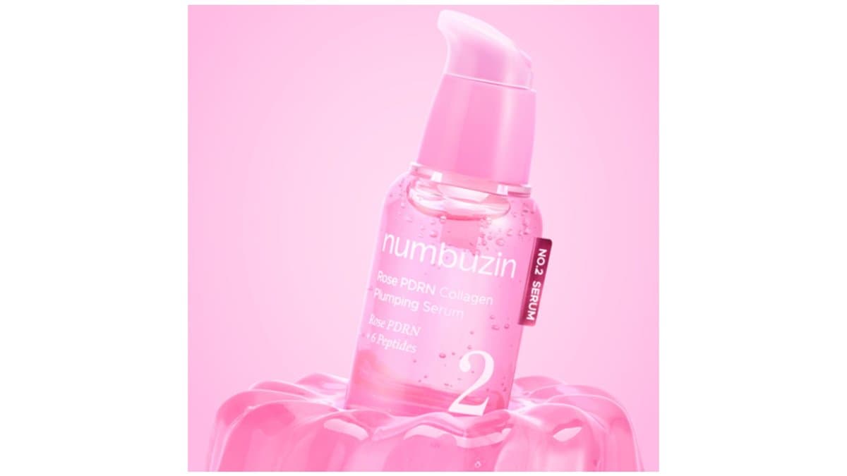 numbuzin - No.2 Rose PDRN Collagen Plumping Serum with 6 types of Peptides + 5% Niacinamide