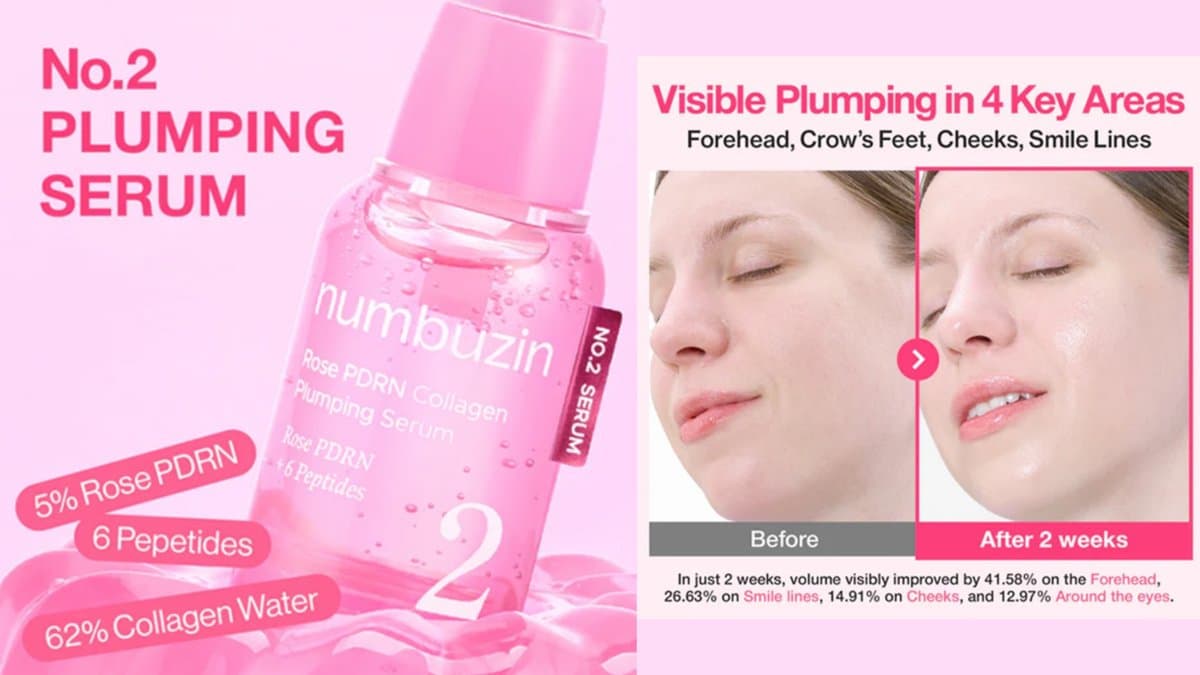 numbuzin - No.2 Rose PDRN Collagen Plumping Serum with 6 types of Peptides + 5% Niacinamide alt
