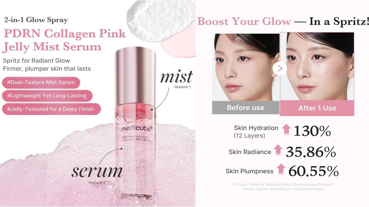 medicube - PDRN Pink Collagen Glow Jelly Mist Serum alt