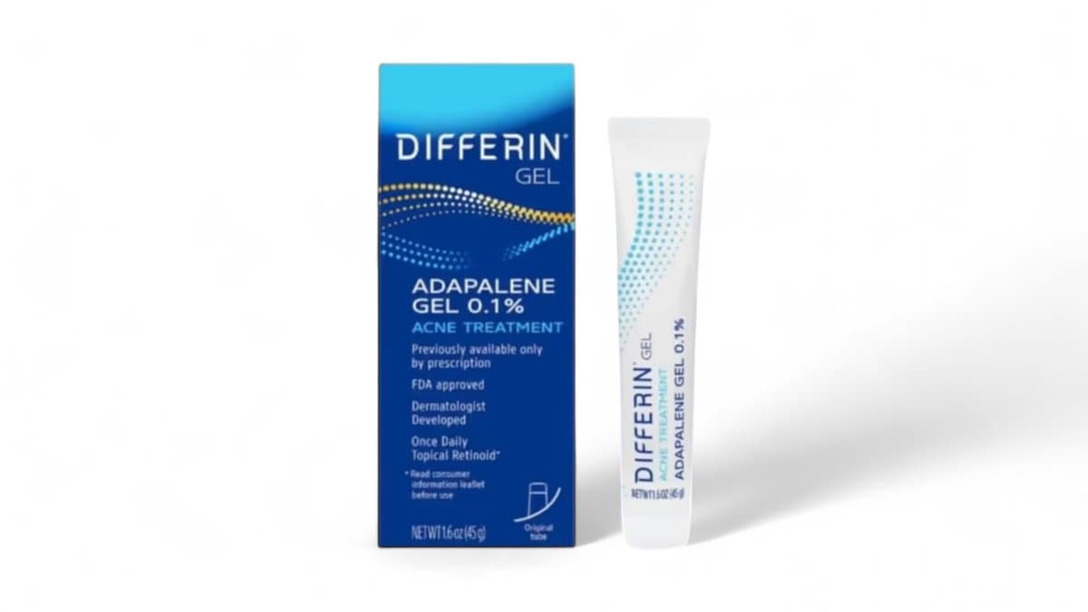 Differin Gel Adapalene 0.1% (45g) 3 Month Supply