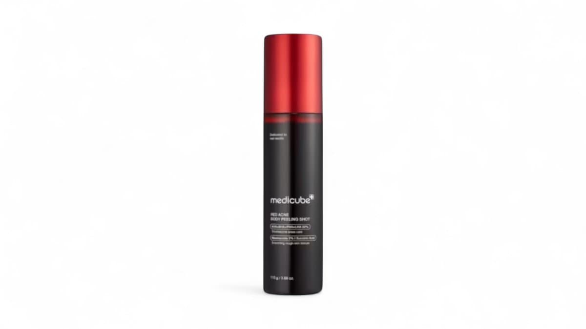 Medicube - Red Acne Body Peeling Shot  / 110g / აკნეს საწინააღმდეგო პილინგი სხეულისთვის