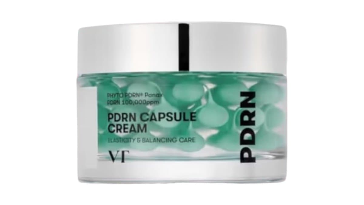 VT - PDRN Capsule Cream 100 Hyaluronic Acid + 9 Peptides  / 50ml / დამატენიანებელი კრემ-კაპსულა PDRN + ჰიალურონი + 9 პეპტიდი
