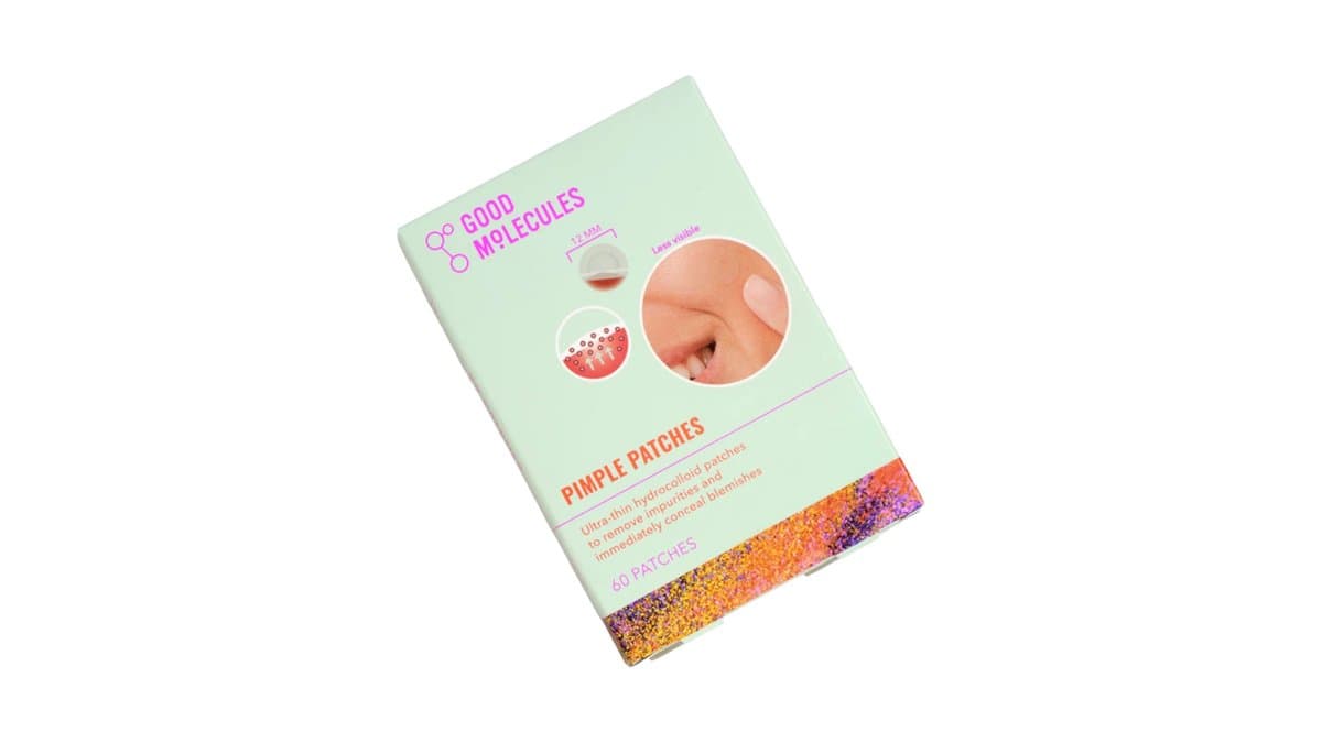 Good Molecules Pimple Patch / 60ea / ულტრა თხელი აკნეს პლასტირები