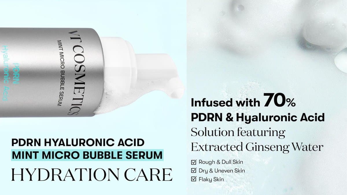 VT- PDRN + Hyaluronic Acid Micro Bubble Serum alt