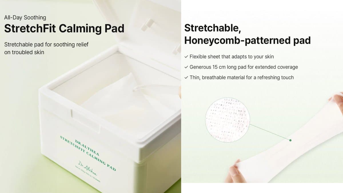 Dr.Althea - StretchFit Calming Pad (50pcs) alt