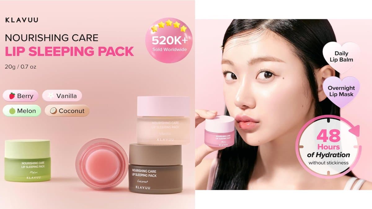 KLAVUU - Nourishing Care Lip Sleeping Pack - Vanilla alt