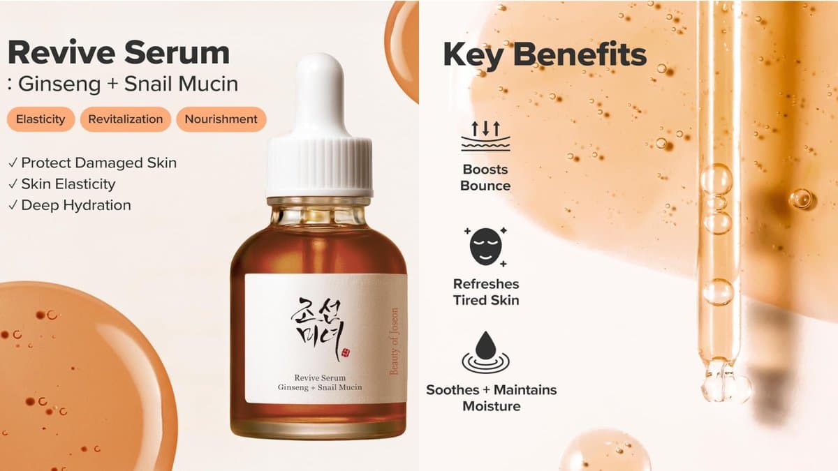Beauty of Joseon - Revive Snail Mucin + Ginseng Serum - Dark Spot + Acne Scar Remover  / 60ml alt