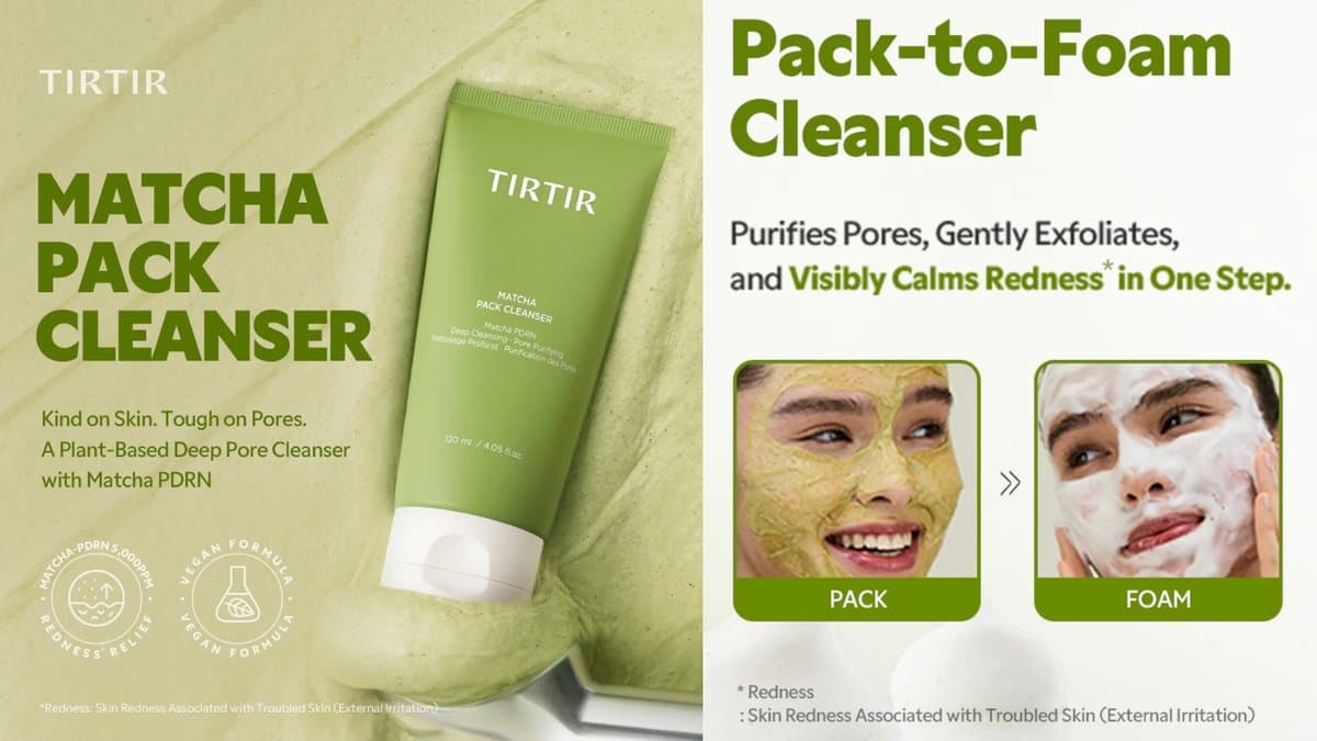TIRTIR -  Matcha Pack Cleanser  / 120ml alt
