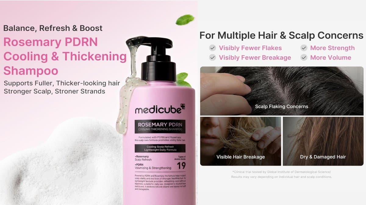 Medicube - Rosemary PDRN Cooling Thickening Shampoo  / 400ml alt