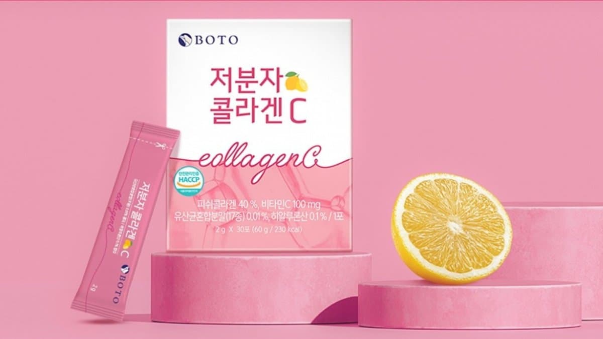 BOTO - Low Molecular Collagen + C + Hyaluronic Acid  / 30 Sticks