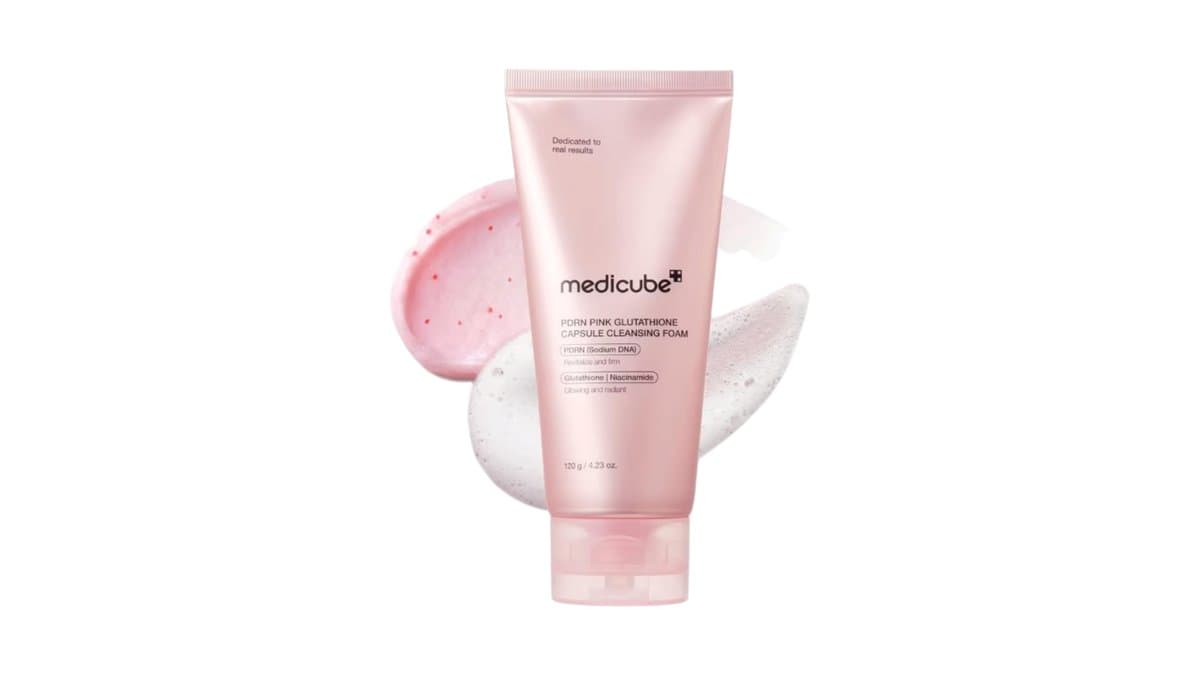 medicube - PDRN Pink Glutathione Capsule Foam Cleanser  / 120g