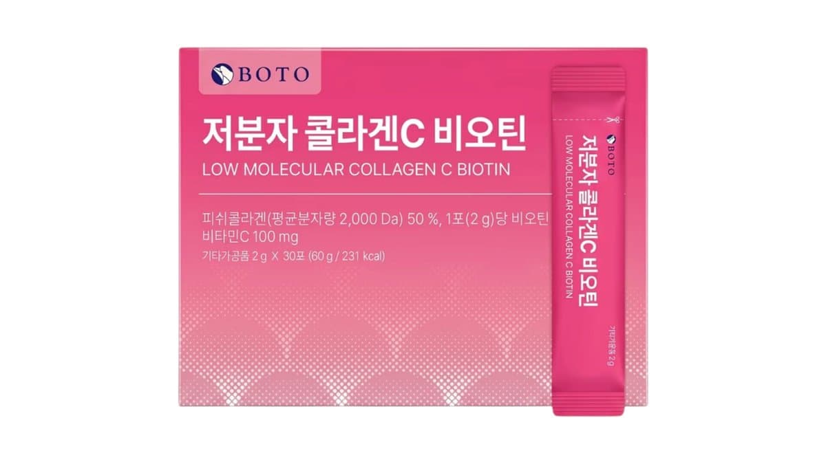 BOTO - Low Molecular Collagen C Biotin  / 30 Sticks